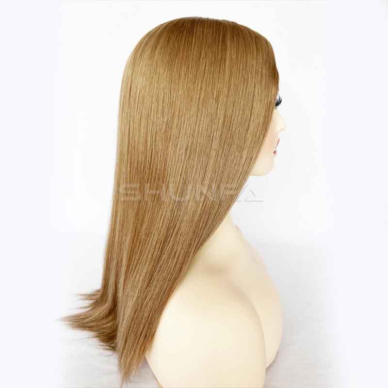 Raw-Virgin-Remy-Indian-Human-Hair-Wet-Jewish Wig Kosher Wigs